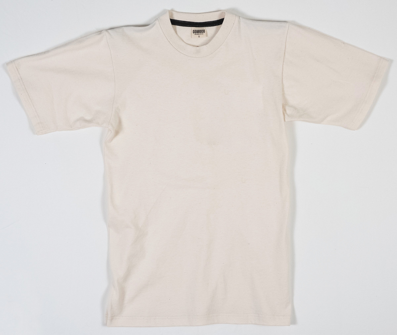 100% Cotton Crewneck T-Shirt | Natural (Undyed)